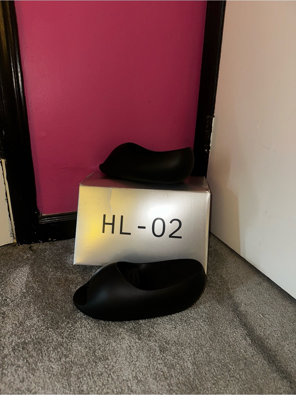 Yeezy Black Slide Sandals